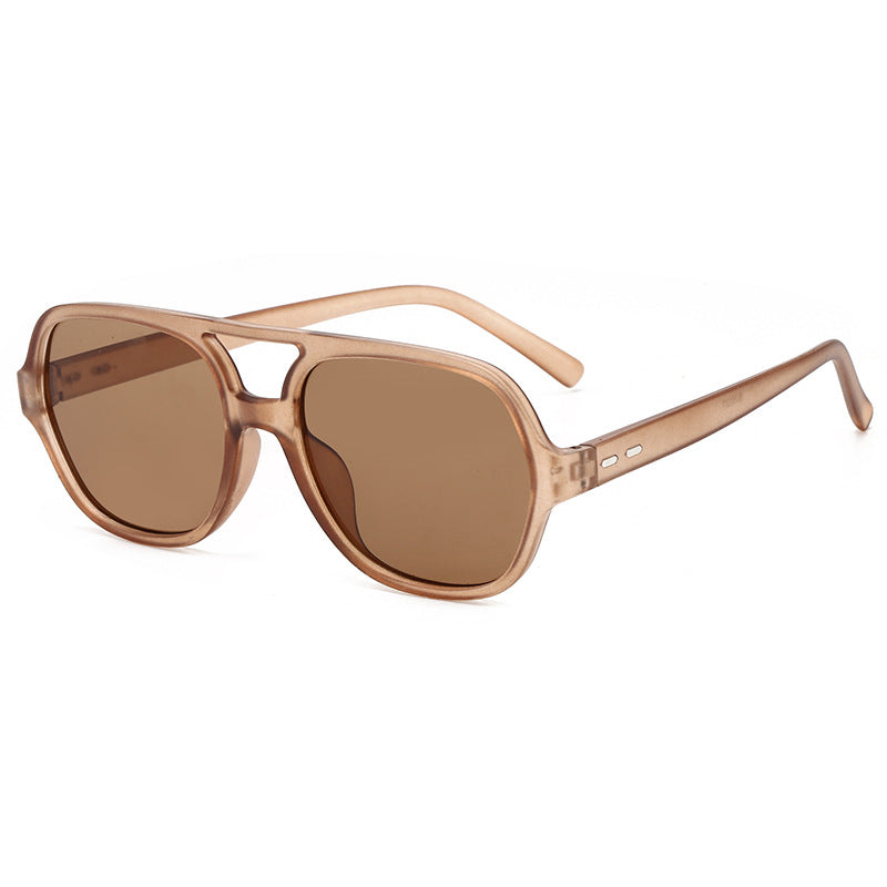 Women square glasses with clear frame and trendy design Bowlift