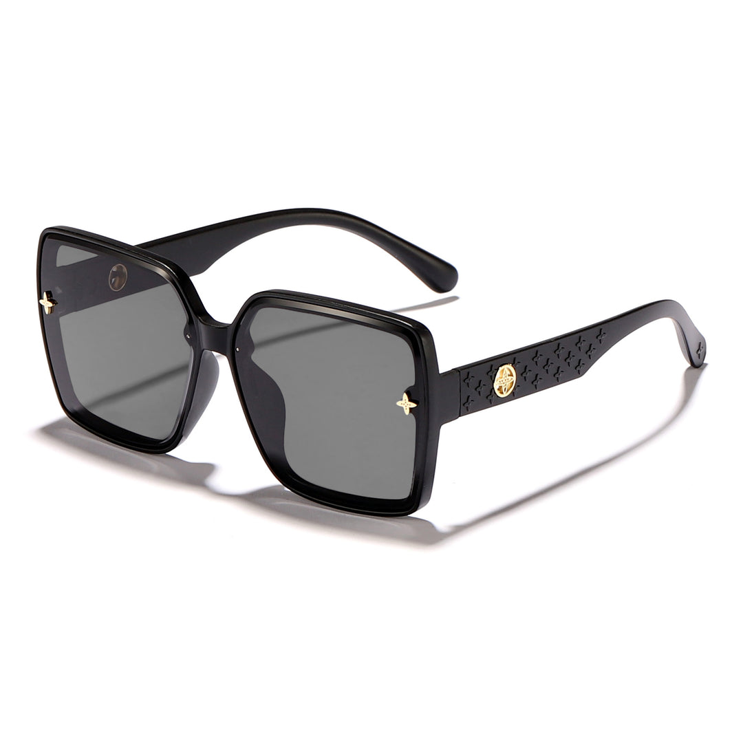 Women oversized square sunglasses with elegant design Bowlift