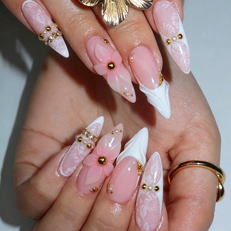 Decorative Press-On Nail Art Collection Bowlift 1788495646