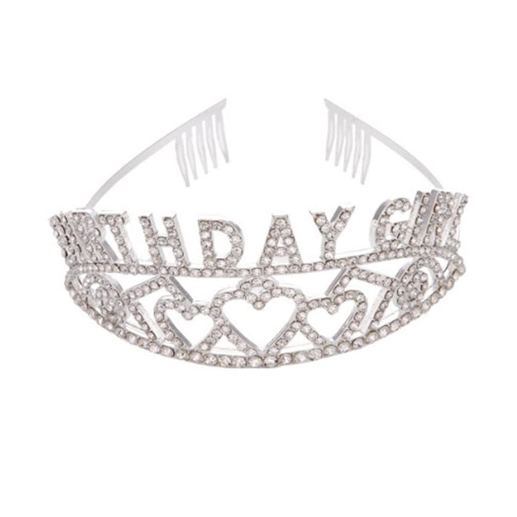 Ladies Glittering Birthday Crown Bowlift