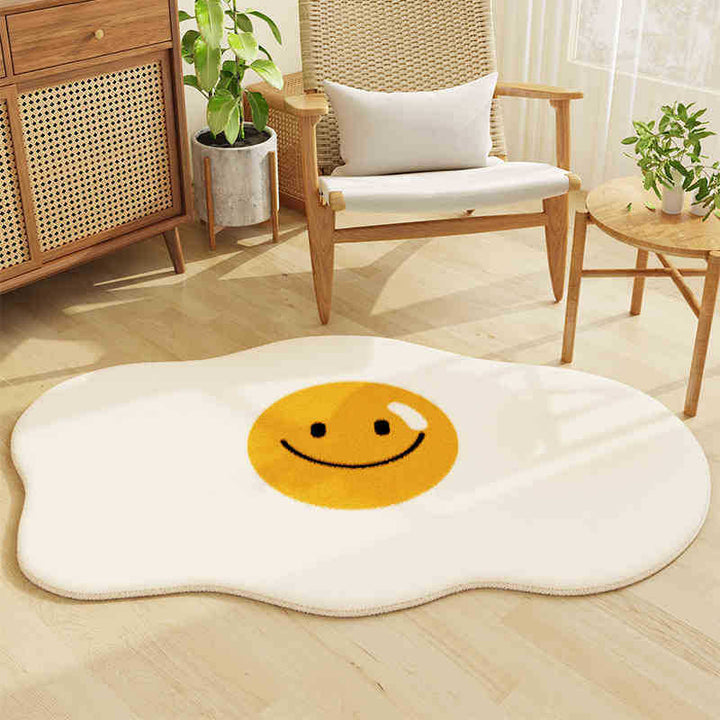 Cute Egg-Shaped Area Rug