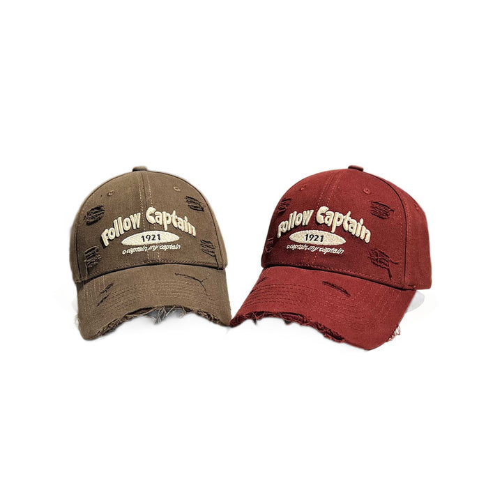Men's Casual Distressed Baseball Cap Bowlift