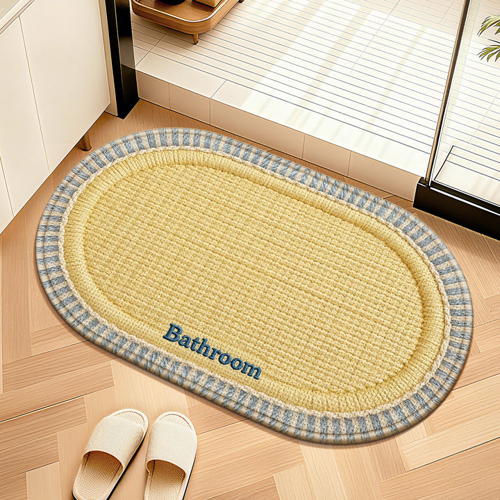 Cozy Decorative Bath Mat Bowlift