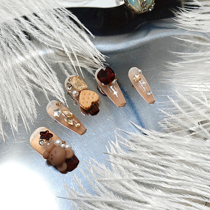 Creative Nail Art with 3D Designs Bowlift
