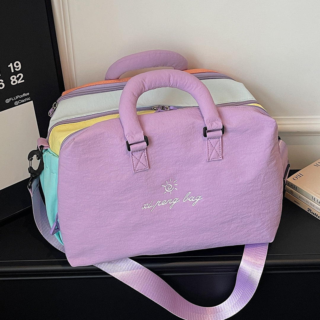 Stylish Multi-Compartment Travel Duffle Bowlift