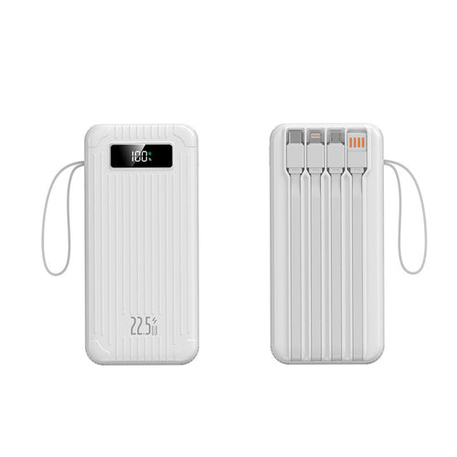 Portable power bank with multifunctional charging port and smart technology Bowlift