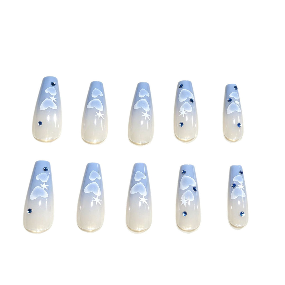 Artistic Press-On Nail Art Tips Bowlift