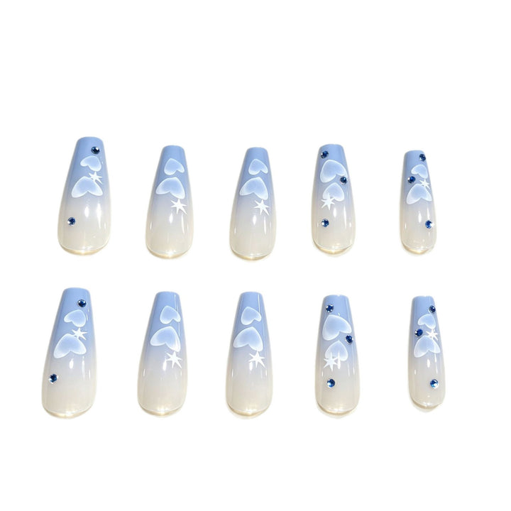 Artistic Press-On Nail Art Tips Bowlift