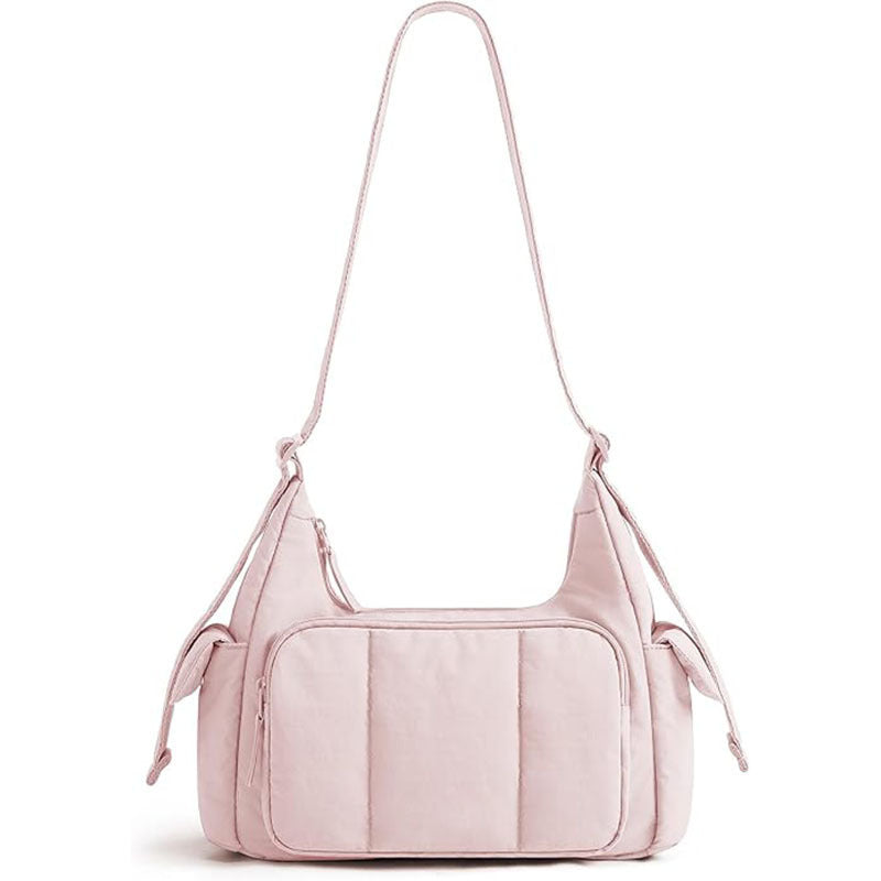 Fashionable shoulder bag with structured padding Bowlift