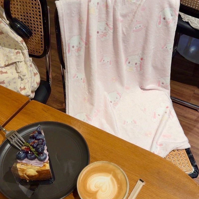Cute Animal-Themed Fleece Throw Blanket