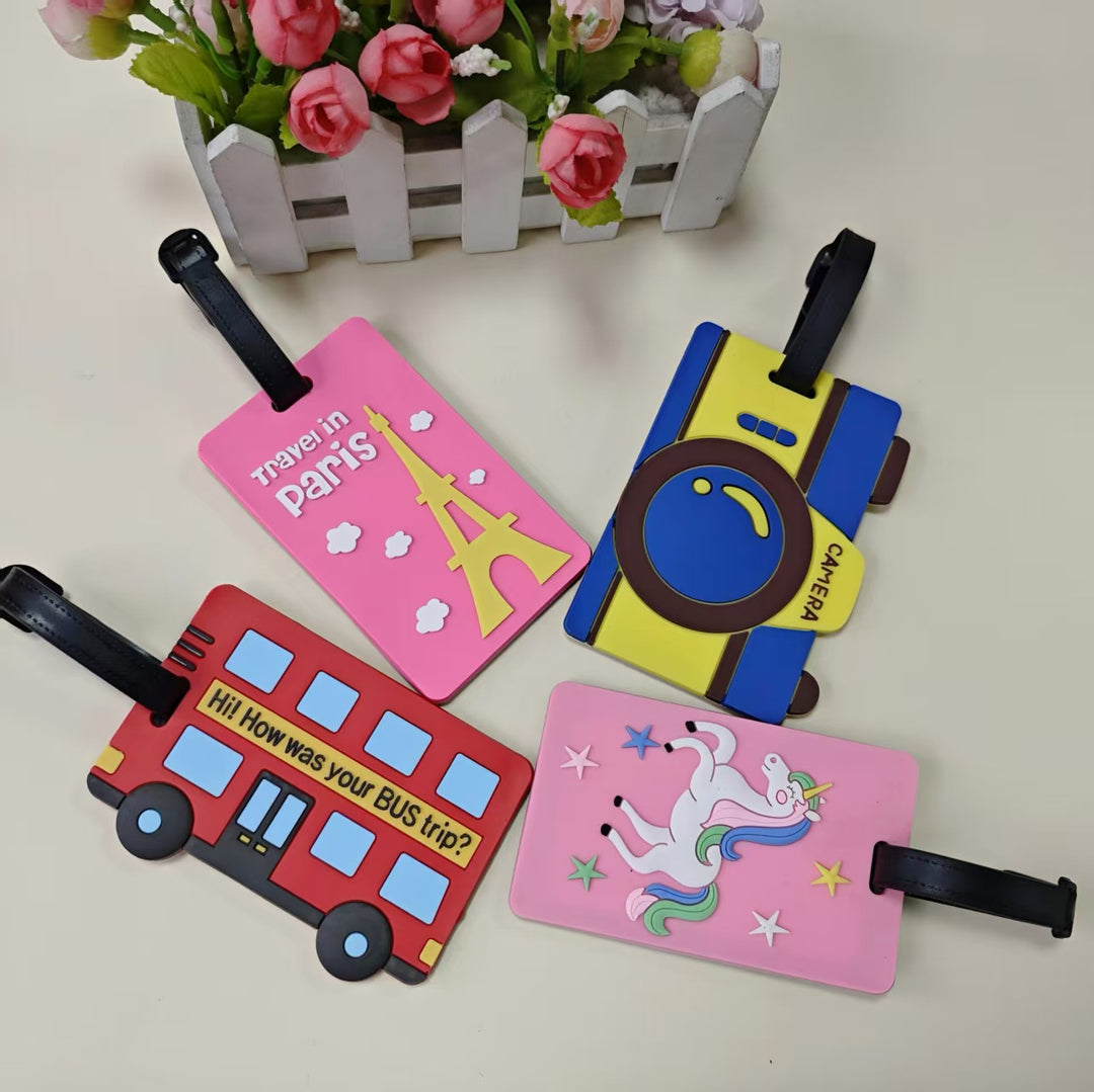 Unisex Luggage Tag in Creative Eiffel Tower Design Bowlift