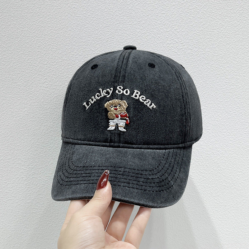 Unisex Embroidered Cap Bowlift