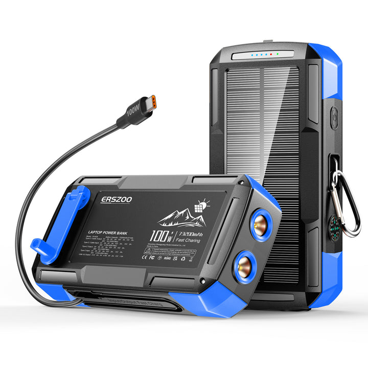 Portable Solar Power Bank By Bowlift