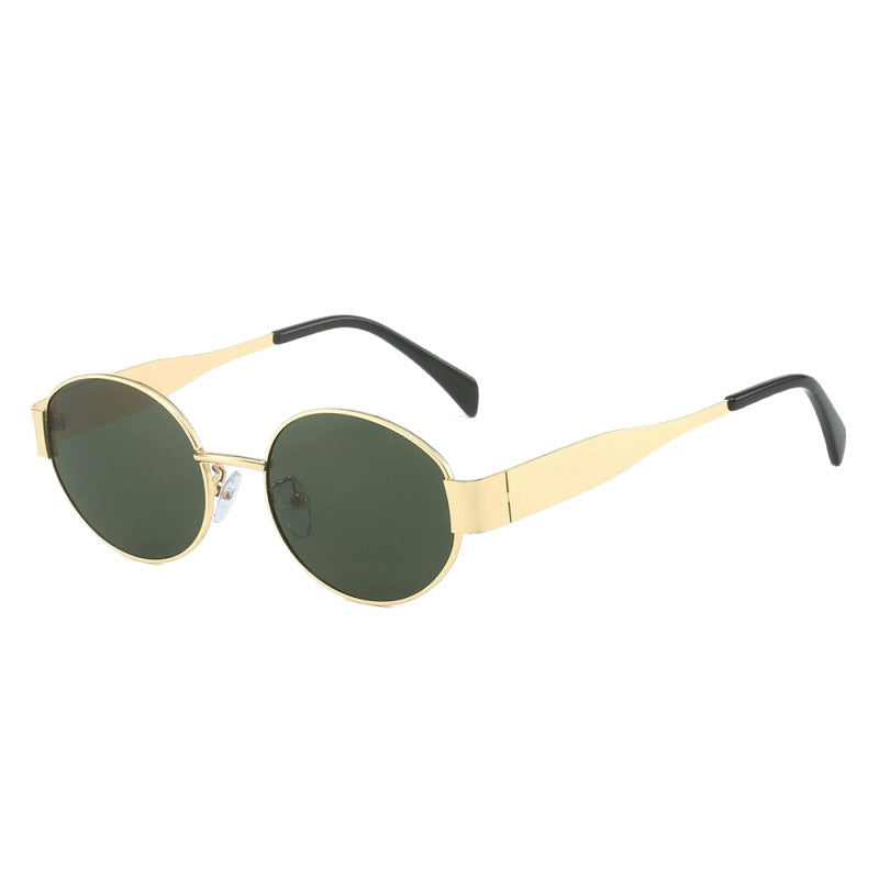 Ladies fashionable sunglasses with elegant metal frame Bowlift