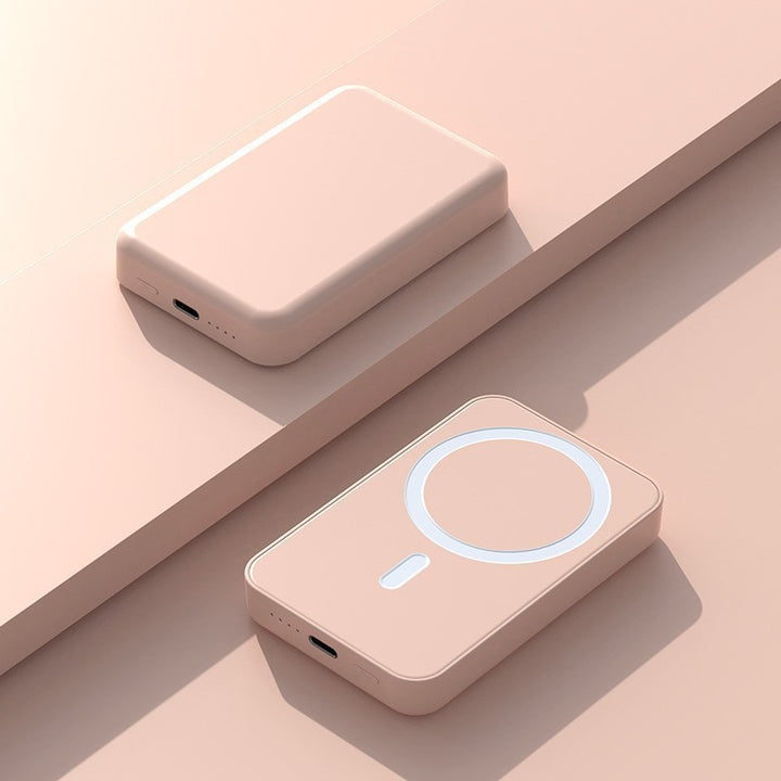 Portable induction power bank with integrated cable management Bowlift