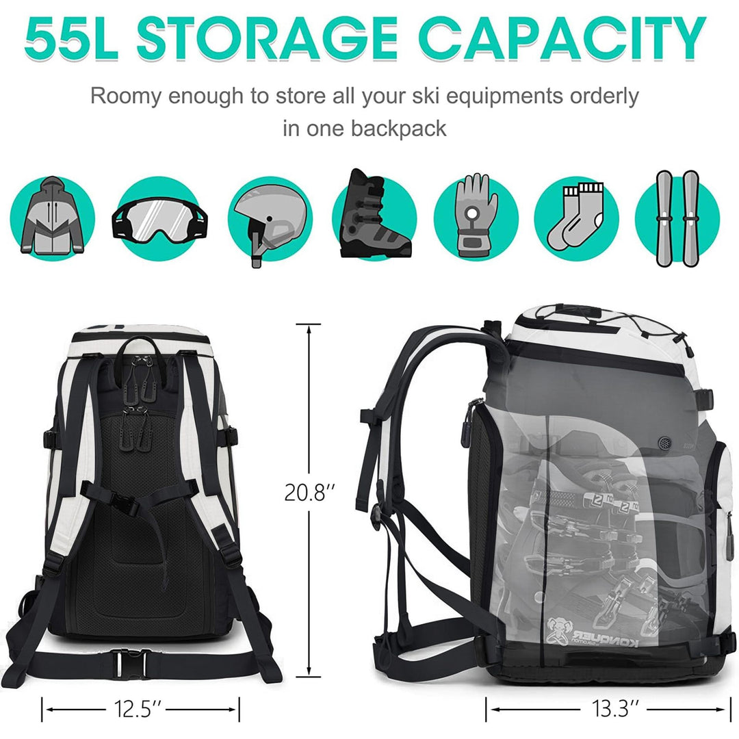 Multi-Purpose Adventure Backpack Bowlift