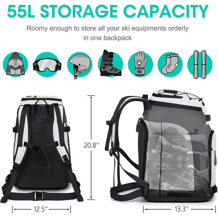 Multi-Purpose Adventure Backpack Bowlift