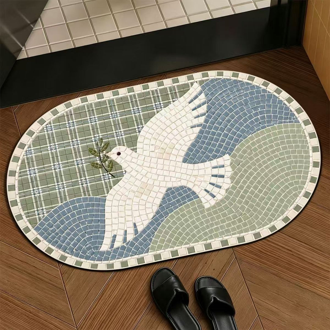 Decorative Mosaic Doormat Bowlift