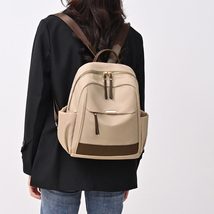 Elegant Backpack With Versatile Compartments Bowlift