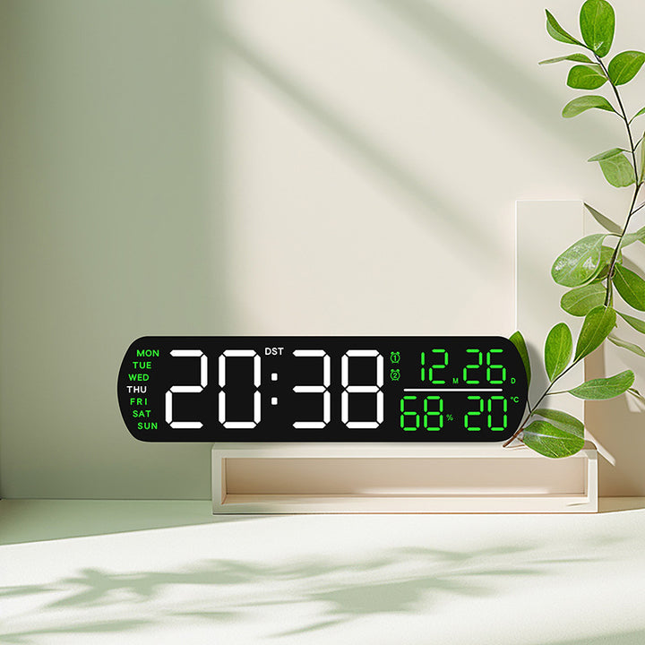 Digital weather clock with large display Bowlift