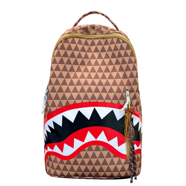 Backpack with Unique Shark Motif Bowlift