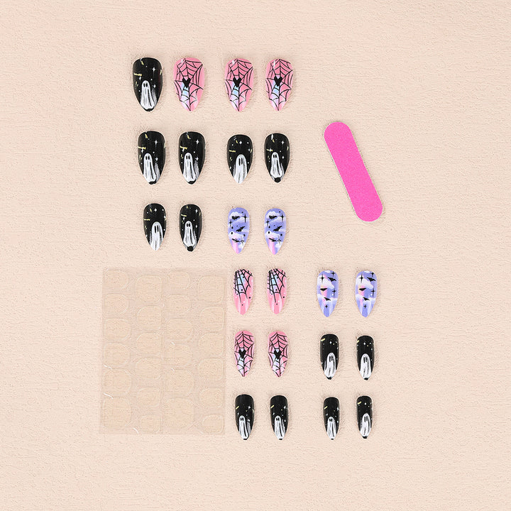 Creative Halloween Nail Art Design Bowlift