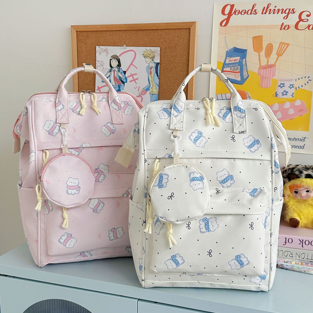 Playful Printed Diaper Backpack Bowlift