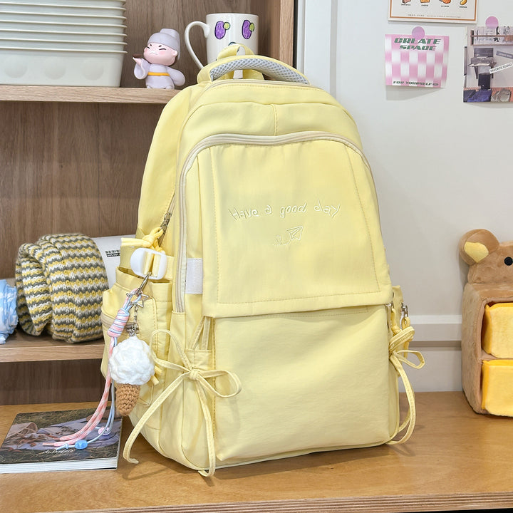Creative Multi-Pocket Backpack Bowlift