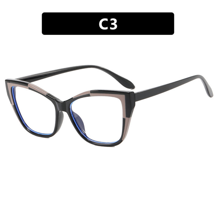 Women's Fashion Cat-Eye Glasses with Transparent Frame Bowlift