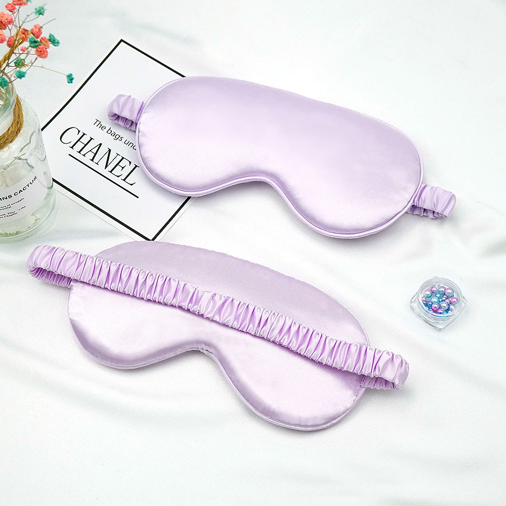 Unisex nan luxurious satin sleep mask with adjustable elastic band and soft padding Bowlift