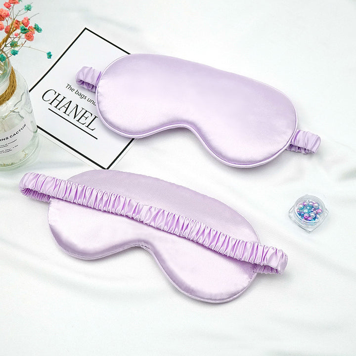 Unisex nan luxurious satin sleep mask with adjustable elastic band and soft padding Bowlift