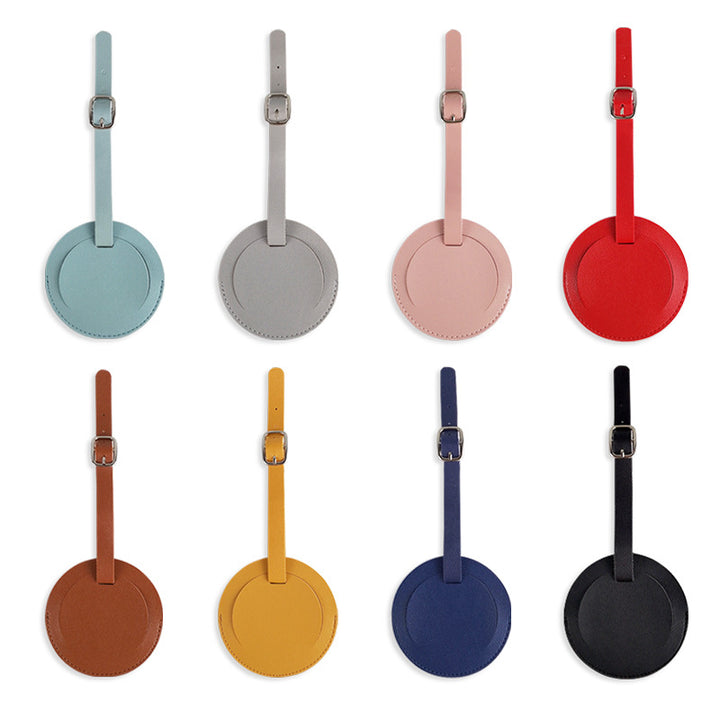 Customizable Round Luggage Tag Bowlift