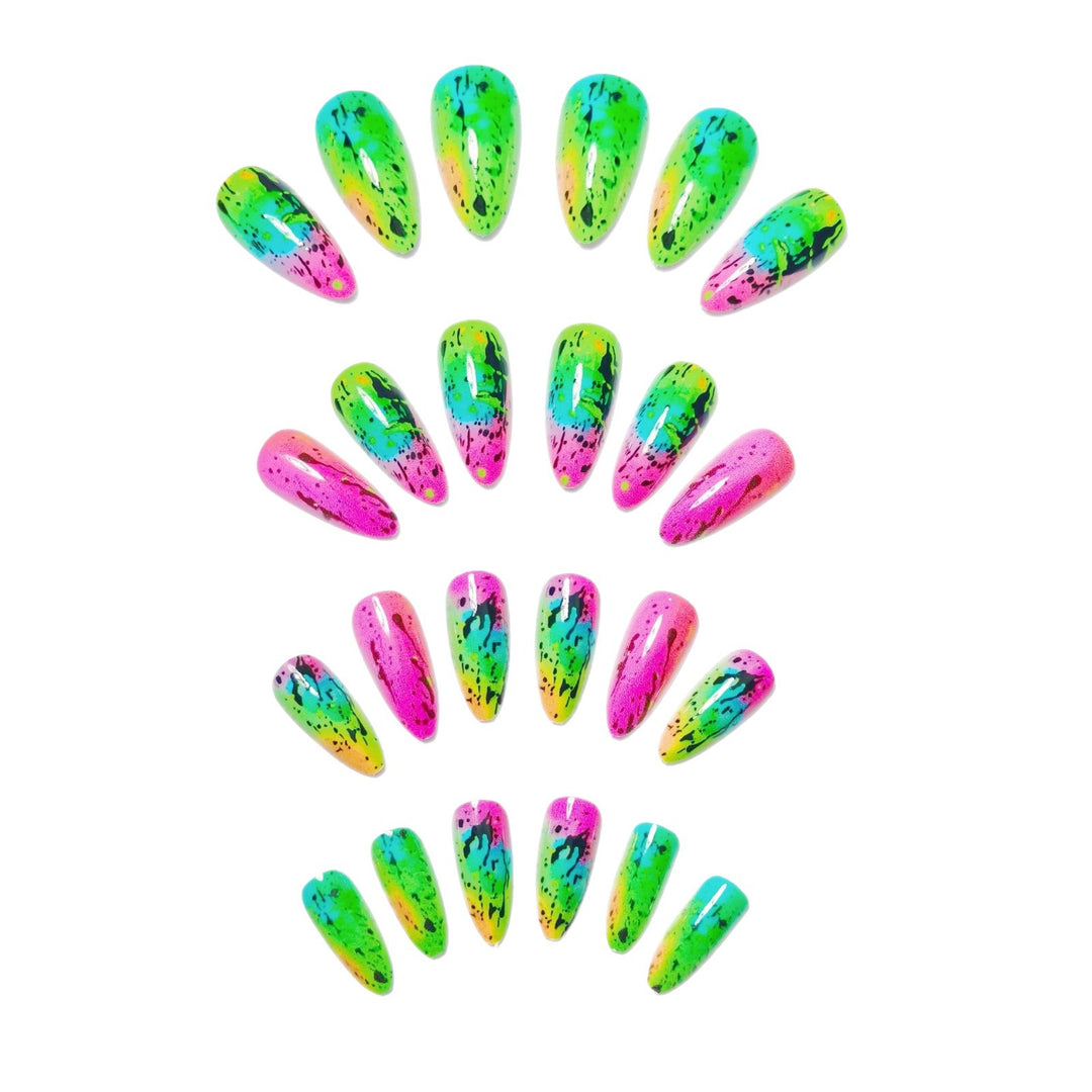 Creative Neon Nail Art Bowlift