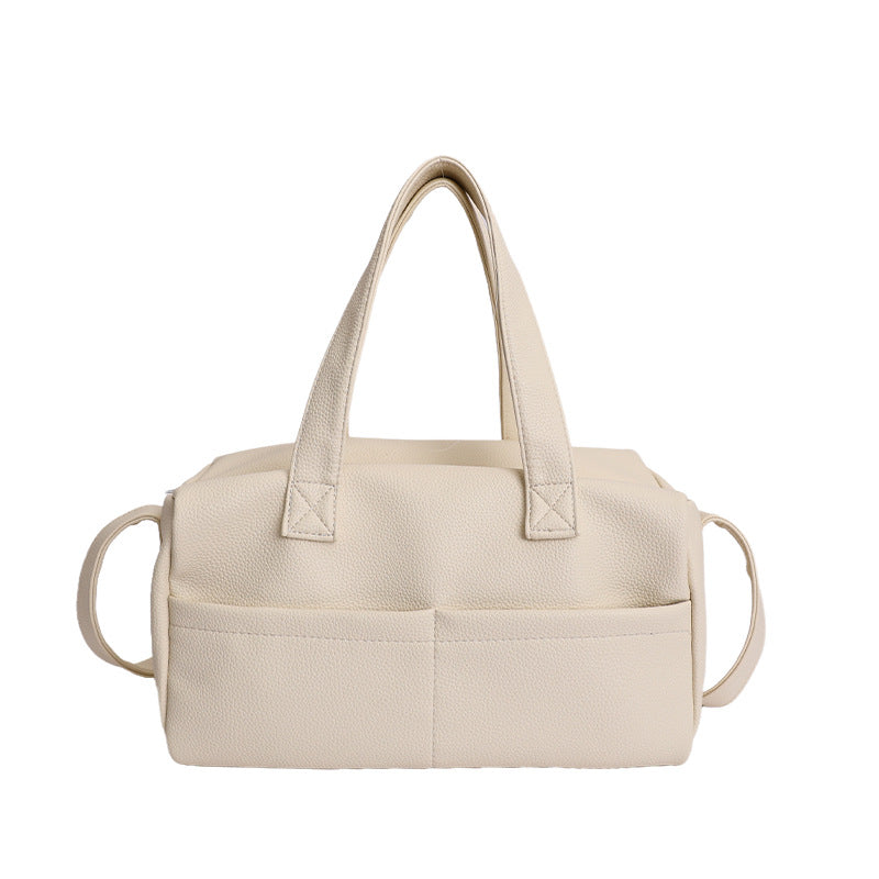 WoVersatile Leather Mini Handheld Bag Bowlift