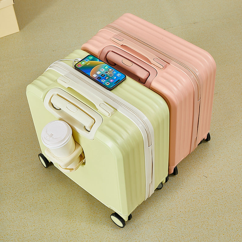 Compact Hard-Shell Rolling Suitcase Bowlift