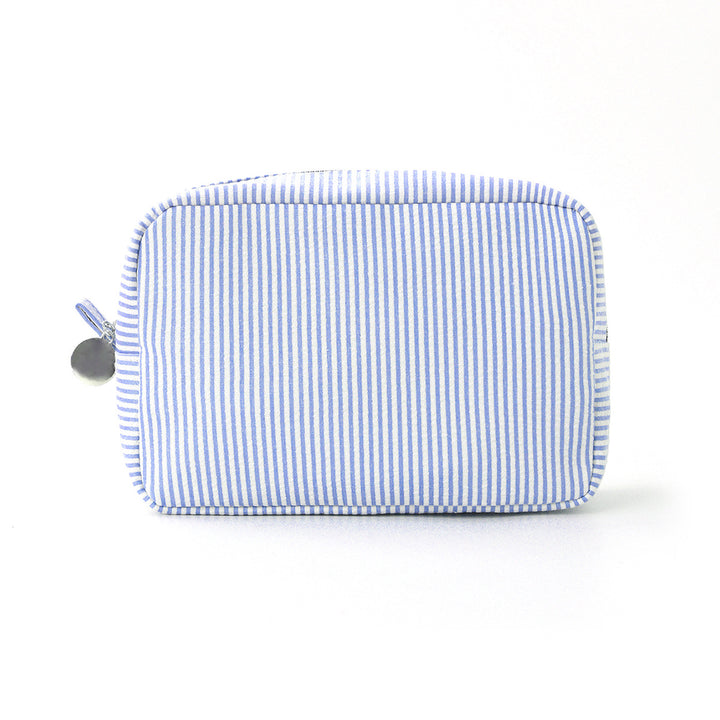 Cosmetic Organizer Bag Made of Textured Material Bowlift