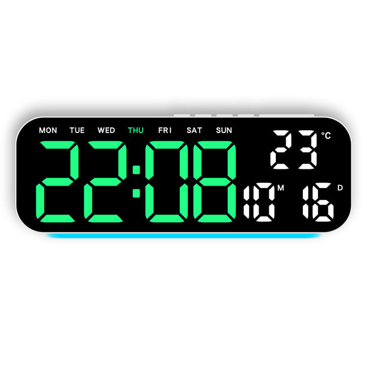 Digital weather alarm clock with temperature and hygrometer display Bowlift