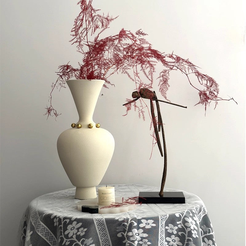 Abstract Decorative Metal Bird Sculpture