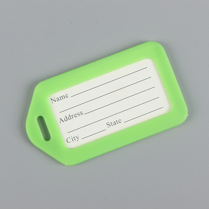 Durable Travel Identification Tag Bowlift