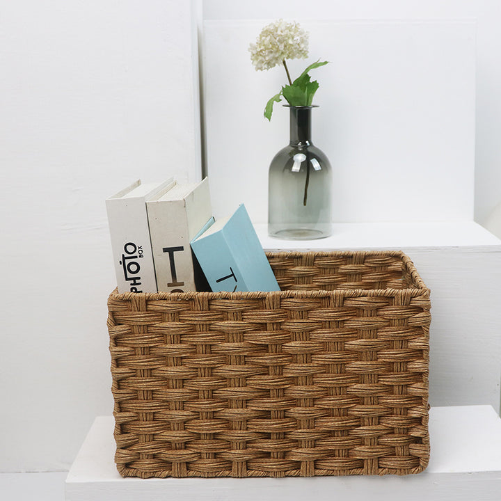Woven Organizational Storage Bin Bowlift