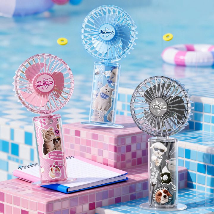 Women's portable design hand fan Bowlift