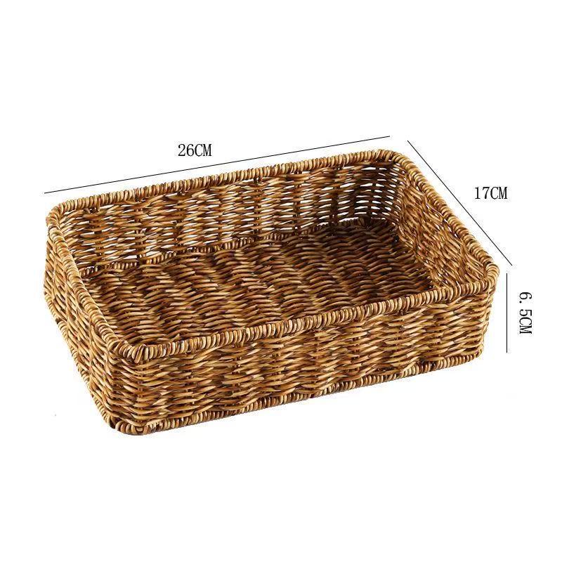 Handcrafted Woven Storage Basket Bowlift