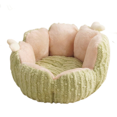 Plush  Relaxation Lounge  Dog Bed