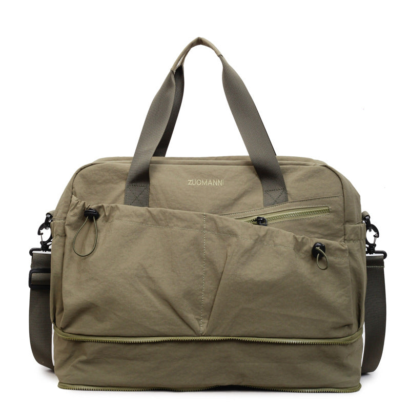 Travel bag with multifunctional compartments Bowlift