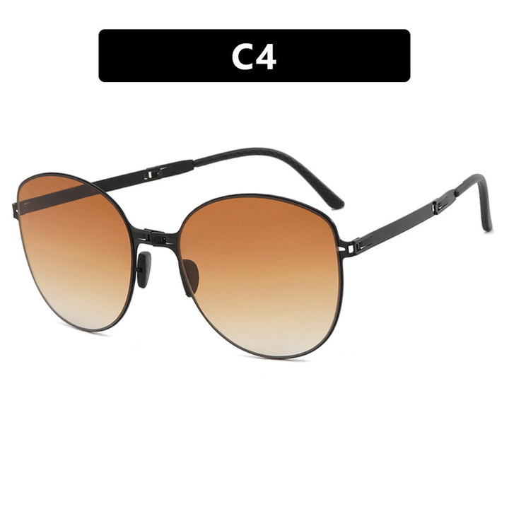 Women's trendy oversized sunglasses in futuristic design Bowlift