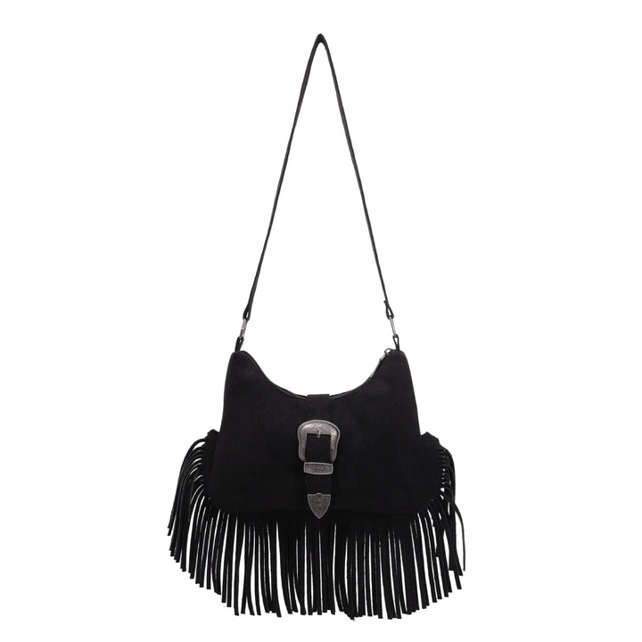 WoBohemian Fringe Hobo Bag Bowlift