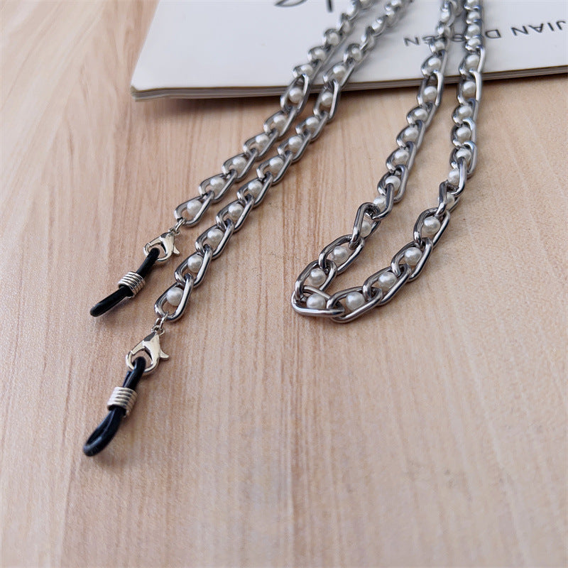 Durable Metal Link Eyewear Retainer Chain Bowlift