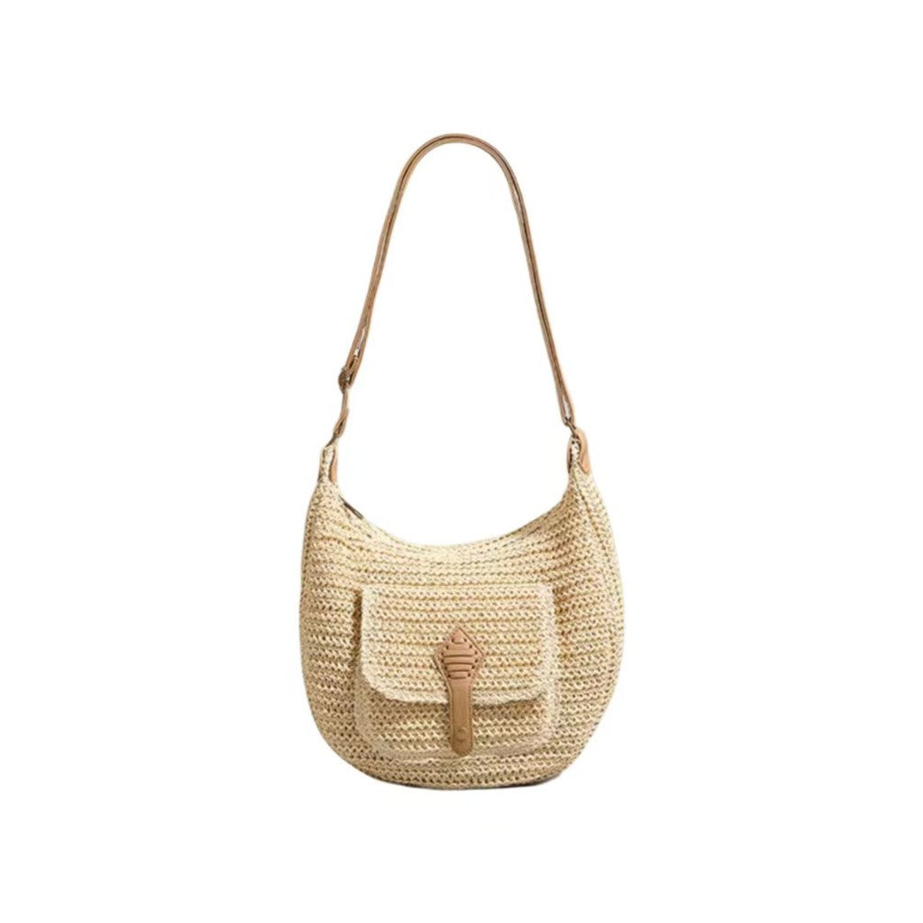 Handcrafted Shoulder Bag in Modern Boho Style Bowlift