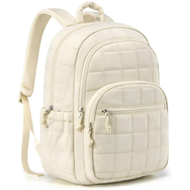 Fashionable backpack with padded interior and multiple compartments Bowlift