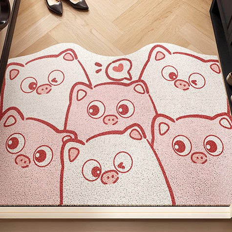 Cat-Themed Entrance Mat Bowlift